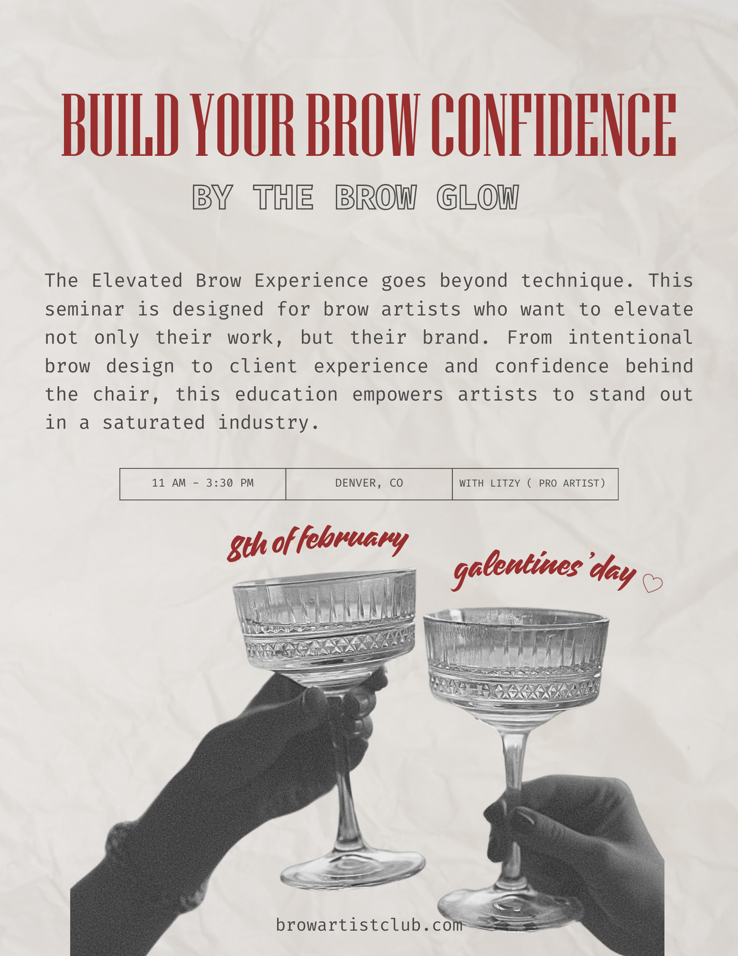 Brow Confidence Ticket